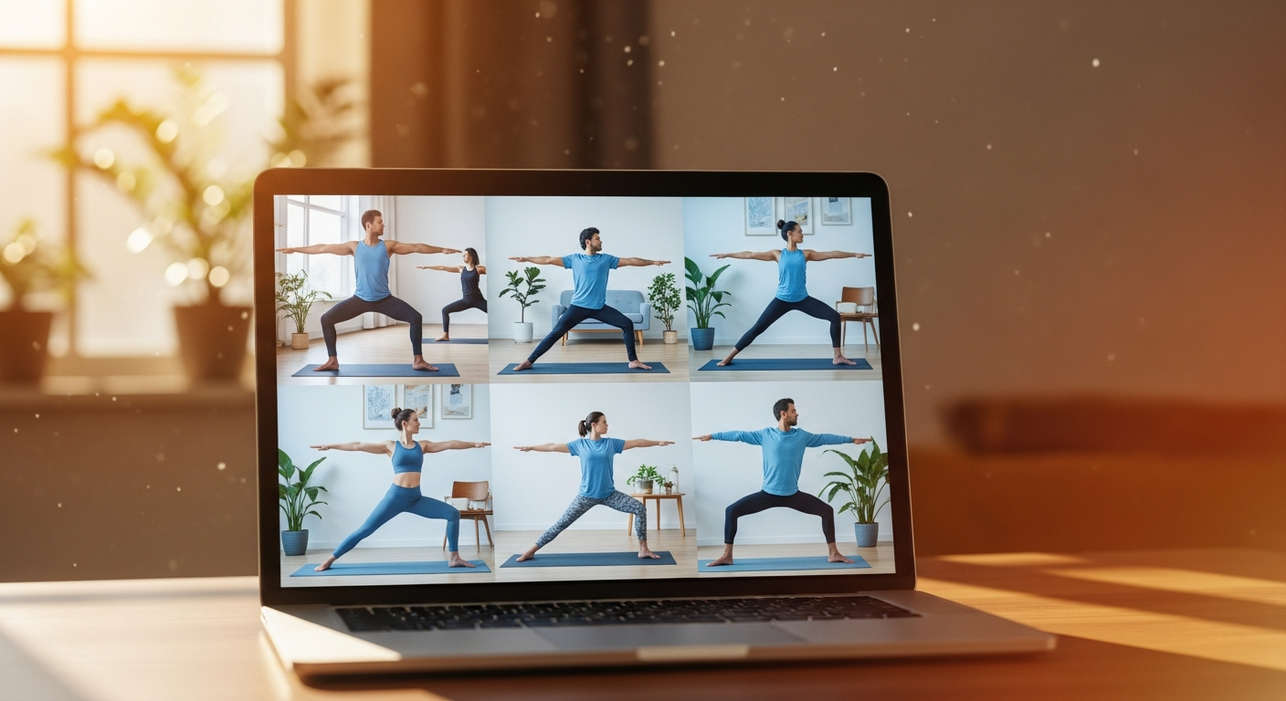 Group online yoga